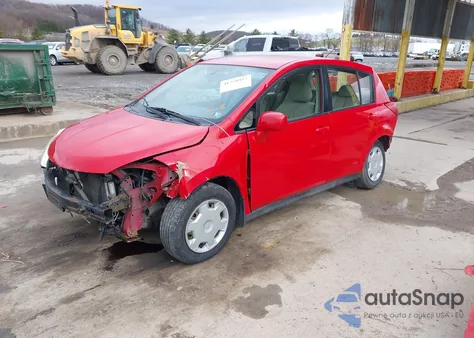 2007 Nissan Versa 1.8S из США, поврежденный, VIN 3N1BC13E37L363048
